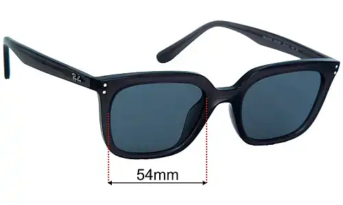 Ray-Ban RB4439D Ersatzlinsen 54mm wide 