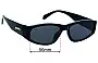 Sunglass Fix Lentes de Repuesto para Szade Melba - 56mm Wide 