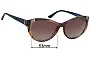 Sunglass Fix Replacement Lenses for Salvatore Ferragamo SF2683 - 53mm Wide 