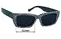 Sunglass Fix Replacement Lenses for Sito Outer Limits - 54mm Wide 