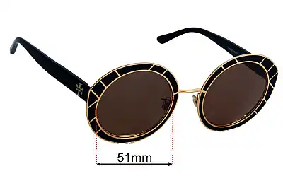 Tory Burch TY6062 Replacement Lenses 51mm wide 