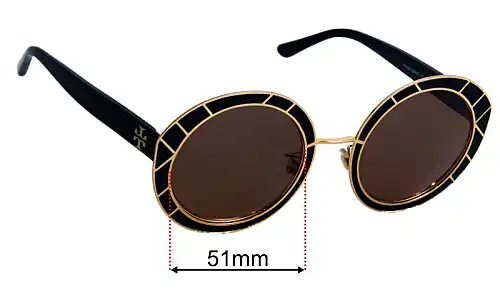 Tory Burch TY6062 Replacement Lenses 51mm wide 