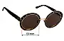 Sunglass Fix Replacement Lenses for Tory Burch TY6062 - 51mm Wide 