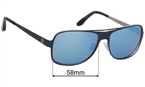Henri Lloyd  BELKNAP Replacement Lenses 58mm wide 