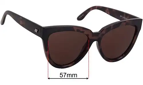 Le Specs  Liar Liar Replacement Lenses 57mm wide 
