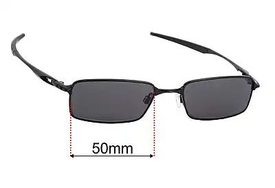 Oakley Mono Shock OX3098 Replacement Lenses 50mm wide 