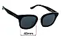 Sunglass Fix Replacement Lenses for Oroton  Memento - 48mm Wide 