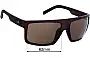 Sunglass Fix Replacement Lenses for Otis Capitol Sport - 62mm Wide 