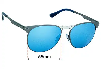 Persol 1016-S Lentes de Repuesto 55mm wide 
