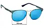 Sunglass Fix Replacement Lenses for Persol 1016-S - 55mm Wide 