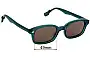 Sunglass Fix Replacement Lenses for Prive Revaux The Austin - 49mm Wide 