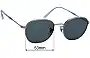 Sunglass Fix Replacement Lenses for Ray-Ban RB3809 - 53mm Wide 