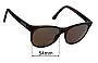 Sunglass Fix Replacement Lenses for Roxy Sun Rx 24 - 54mm Wide 