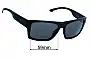 Sunglass Fix Ersatzgläser für Smith Outlier XL 2 - 59mm Wide 