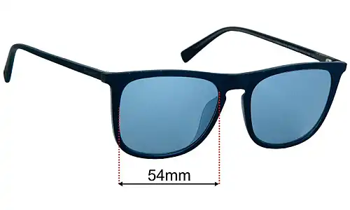 Timberland TB9161 Replacement Lenses 54mm wide 