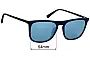 Sunglass Fix Replacement Lenses for Timberland TB9161 - 54mm Wide 
