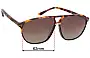 Sunglass Fix Replacement Lenses for Tom Ford Bruce FT1026 - 62mm Wide 