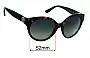 Sunglass Fix Replacement Lenses for Tory Burch TY7087 - 52mm Wide 