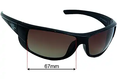 ACE Enforcer Lentes de Repuesto 67mm wide 