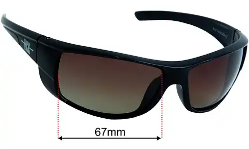 ACE Enforcer Ersatzlinsen 67mm wide 