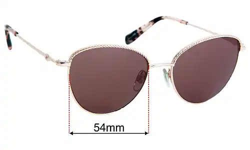 Alex Perry AP 86 Replacement Lenses 54mm wide 