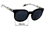 Sunglass Fix Replacement Lenses for Armani Exchange AX 4057S - 53mm Wide 
