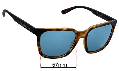Armani Exchange AX 4108S Replacement Lenses 57mm wide 