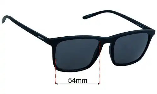 Arnette Frogface AN7209 Replacement Lenses 54mm wide 