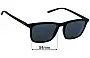 Sunglass Fix Replacement Lenses for Arnette Frogface AN7209 - 54mm Wide 