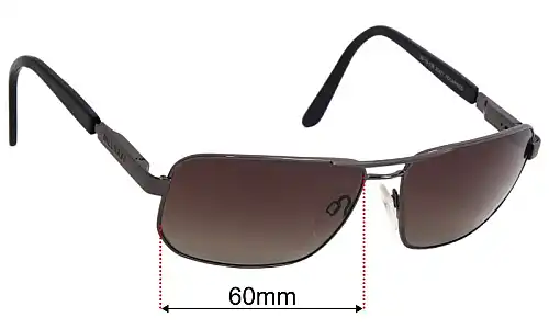 Bill Bass 25477 Replacement Lenses 60mm wide 