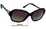 Sunglass Fix Replacement Lenses for Bvlgari 8130 - 56mm Wide 