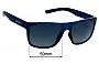 Sunglass Fix Replacement Lenses for Calvin Klein CK22556S - 59mm Wide 