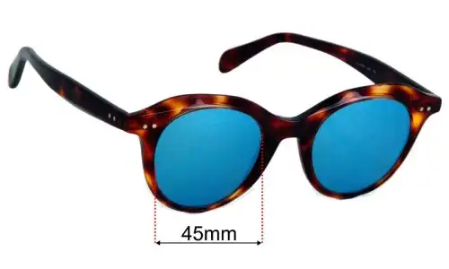 Celine CL 41458 Ersatzlinsen 45mm wide 