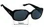 Sunglass Fix Replacement Lenses for Christian Dior Frisson 2 - 56mm Wide 