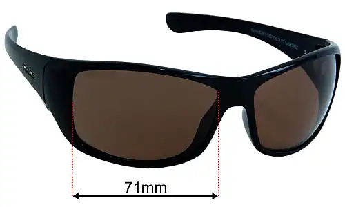 Dirty Dog Icicle Replacement Lenses 71mm wide 