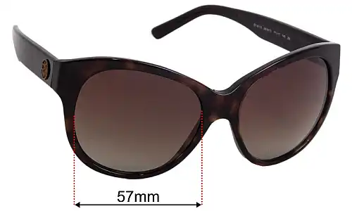 DKNY DY4113 Replacement Lenses 57mm wide 