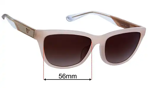 Emporio Armani EA4227U Lentes de Repuesto 56mm wide 