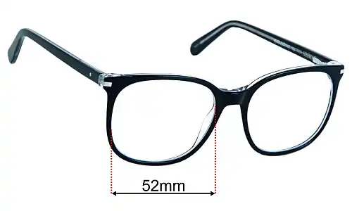 Eye Buy Direct Absolutely Replacement Lenses 52mm wide 