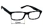 Sunglass Fix Replacement Lenses for Eye Buy Direct Cambridge - 52mm Wide 