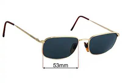 Giorgio Armani 273-T Replacement Lenses 53mm wide 