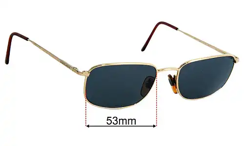 Giorgio Armani 273-T Replacement Lenses 53mm wide 