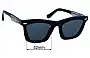 Sunglass Fix Verres de Remplacement pour Karen Walker Alexandria - 52mm Wide 