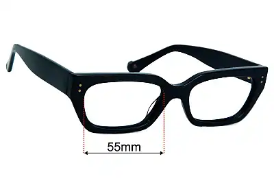 Luv Lou Gigi Replacement Lenses 55mm wide 