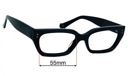 Luv Lou Gigi Replacement Lenses 55mm wide 