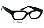 Sunglass Fix Replacement Lenses for Luv Lou Gigi - 55mm Wide 