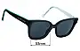 Sunglass Fix Replacement Lenses for Marc by Marc Jacobs Sun Rx 18 - 53mm Wide 