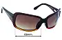Sunglass Fix Replacement Lenses for Maui Jim MJ201 Kai - 68mm Wide 