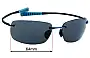 Sunglass Fix Ersatzgläser für Maui Jim MJ724 Kumu - 64mm Wide 