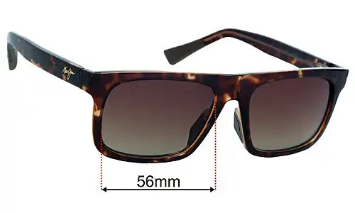 Maui Jim MJ616 Opio Ersatzlinsen 56mm wide 