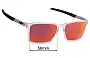 Sunglass Fix Ersatzgläser für Oakley Exchange OX8055 - 56mm Wide 